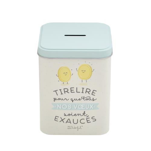 Tirelire Mr. Wonderful Pour que tous nos vœux soient exaucés
