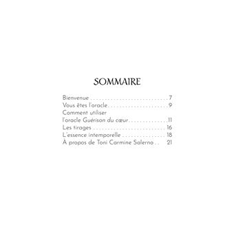 Guérison du coeur - Cartes oracle