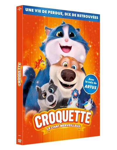 Croquette le chat merveilleux en DVD