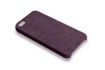 Coque Hadoro pour iPhone 5S Autruche Violet