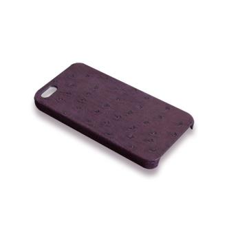 Coque Hadoro pour iPhone 5S Autruche Violet