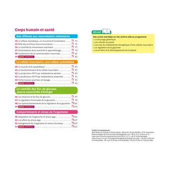 Fiches bac SVT Tle (spécialité) - Bac 2024