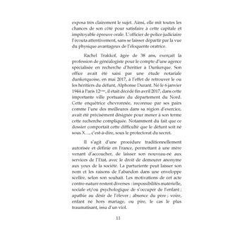 Insoutenable héritage