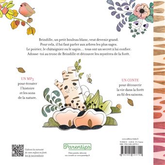 Contes de la nature - Les secrets de la forêt -3/5 ans