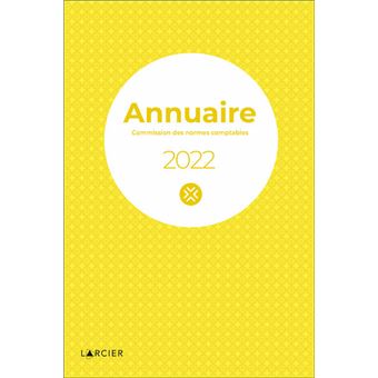 Annuaire 2022 CNC - Commission des normes comptables