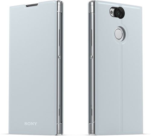Sony SCSH10 (Xperia XA2) Flip cover - Zilver