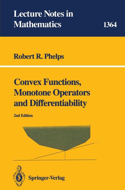 Convex functions, monotone operators and differentiability