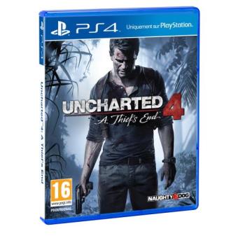 Sony PlayStation 4 - Console de jeux - HDR - 1 To HDD - noir de jais - Rise of the Tomb Raider, Uncharted 4: A Thief's End