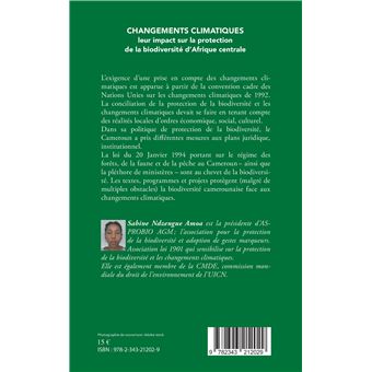 Changements climatiques : leur impact sur la protection de la biodiversité d'Afrique centrale