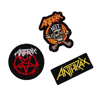 Set de 5 Patchs Anthrax