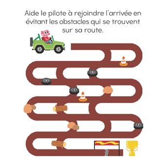 Jeux effaçables - véhicules - avec un feutre effaçable