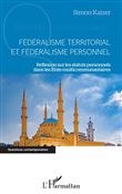 Fédéralisme territorial et fédéralisme personnel