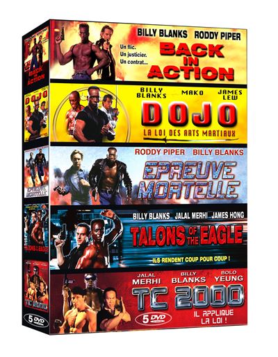 Back in Action - Dojo - Epreuve mortelle - Talons of the Eagle - TC 2000 - Coffret