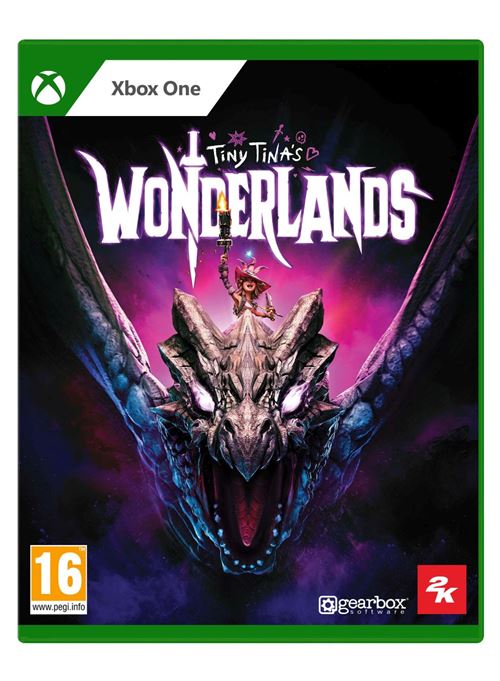 Pochette avant du jeu Tiny Tina's Wonderlands Xbox One