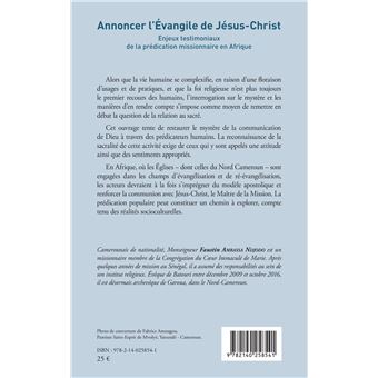 Annoncer l'Évangile de Jésus-Christ