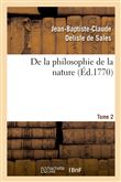 De la philosophie de la nature