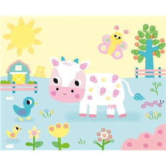 Coloriages à doigts la ferme