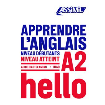 Apprendre l'anglais Niveau A2