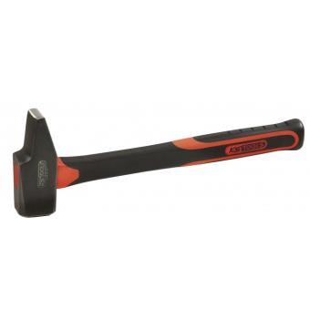 Marteau Rivoir Brilliant Tools 300 G - Manche Hickory, Tête Acier Spécial - Qualité Professionnelle