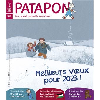 Patapon Janvier 2023 N°502 - Meilleurs voeux 2023 !