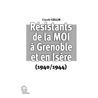 Résistants de la MOI à Grenoble et en Isère