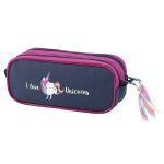 Trousse 2 compartiments Licorne Viquel Bleu marine