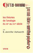 Les théories de l'analogie du XIIe au XVIe siècle