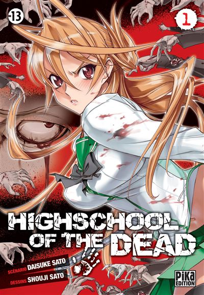 Highschool of the Dead, les 7 livres de la série