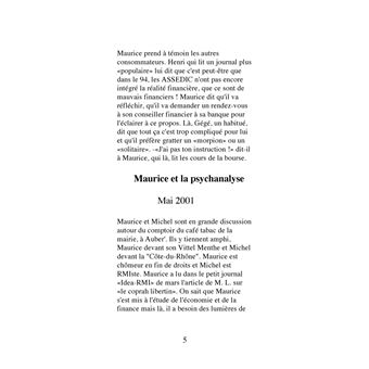 Maurice, philosophe de comptoir (2ème partie)