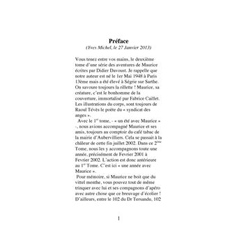 Maurice, philosophe de comptoir (2ème partie)