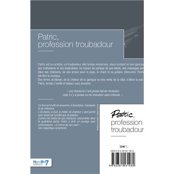 Patric, profession troubadour