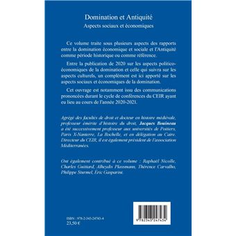 Domination et Antiquité