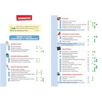 Bescherelle collège - Maths (6e, 5e, 4e, 3e)
