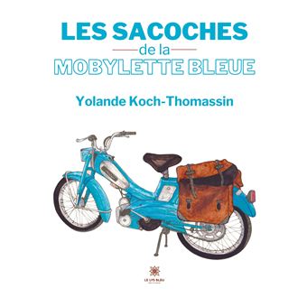 Les sacoches de la mobylette bleue