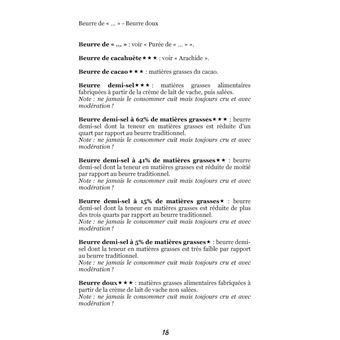 Dictionnaire alimentaire de la pancréatite