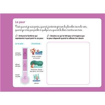 Les livres-ardoises - Mes émotions Montessori