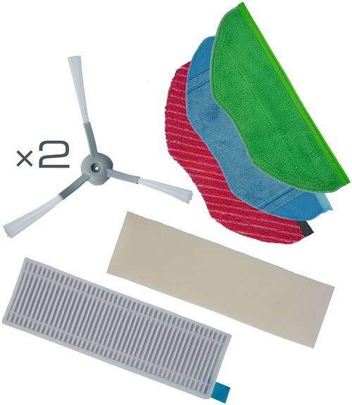 Kit complet de nettoyage Rowenta ZR793000 - 2x Brush + High Capacity Filter + 3 Wipes