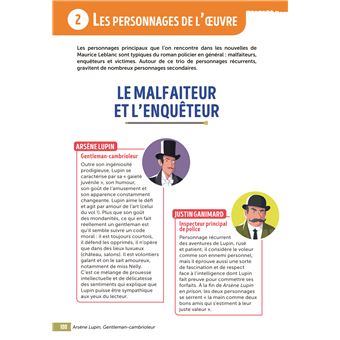 BiblioCollège - Arsène Lupin "Gentleman cambrioleur", Maurice Leblanc