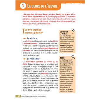 BiblioCollège - Arsène Lupin "Gentleman cambrioleur", Maurice Leblanc