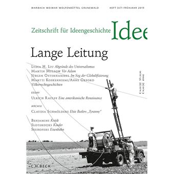 Zeitschrift für Ideengeschichte Heft IX/1 Frühjahr 2015 - 1