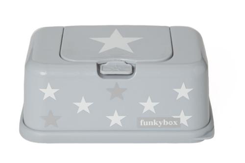 Boîte à lingettes pour bébé l'Original Funkybox Freekid Gris avec étoile