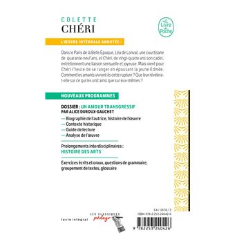 Chéri (Edition pédagogique)