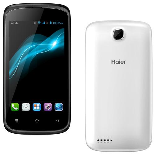 Haier W716 - 3G smartphone - double SIM - RAM 512 Mo / 4 Go - microSD slot - 4\