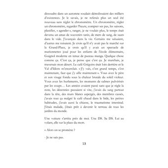 Chronique de la mort au bout