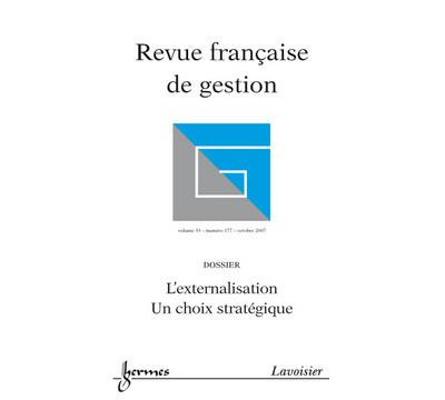 Revue franþaise de gestion vol. 33 n. 177 octobre 2007  l