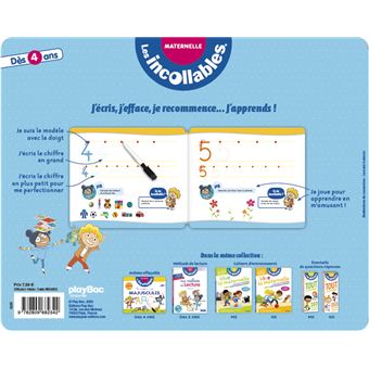 Les Incollables - Ma première ardoise - Chiffres