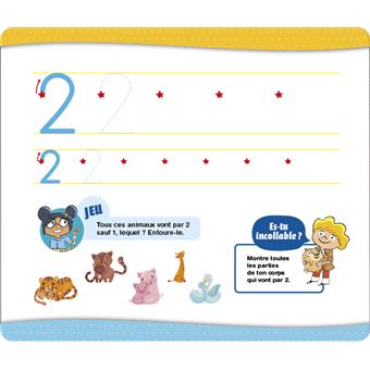 Les Incollables - Ma première ardoise - Chiffres