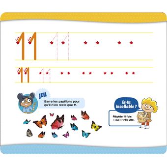 Les Incollables - Ma première ardoise - Chiffres