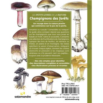 Les petits livres de la nature - Champignons des forêts