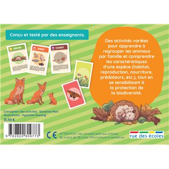 Je découvre les animaux en jouant